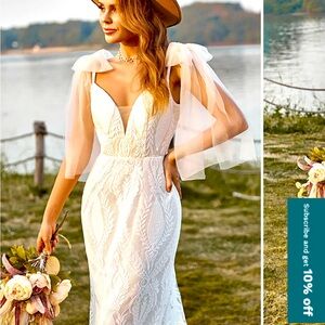 Wedding Dress- Size 10 from Zapaka Online Boutique